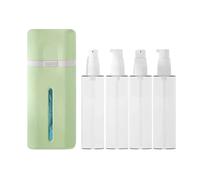 4 In 1 Travel Dispenser Bottle | Leak-Proof Toiletry Refillable Organizer |