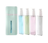 4 in 1 Travel Dispenser - Leak-Proof Toiletry Conditioner Perfume Storage