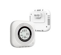 4-In-1 Upgraded Natural Gas-Leak Detector and Carbon Monoxide Detectors,Plug in with Temperature & Humidity Monitor US