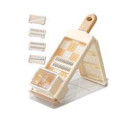 4-in-1 Vegetable Cutter Slicer, Multifunctional Food Grater | Ideal for Carrot, Onion, Potato, Cheese, Fruit, Salad, Kitchen, Home, Restaurant, Cooking Prep