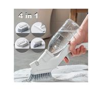 4 in 1 Water Spray Cleaning Brush Set with Gap Brushes and Squeegee Sponge for Kitchen Bathroom Window Glass Cleaning Tools