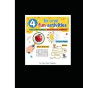 4 In One Activity Book: I Spy, Coloring, Differences, and Mazes (Puzzles)