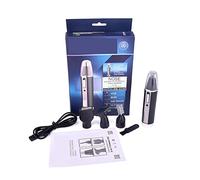 4 IN1 Nariz Eléctrica Trimmer for Afeitadora de Hombres Afeitadora Recargable Depilación Trimer Trimer Seguridad Producto Máquina de afeitar CUIDADO CUIDADO (Color : Black-with box)