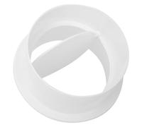 4 Inch Back Draft Damper for Extractor Fan | ABS Plastic Vent Shutter Stops Reverse Airflow | Back Draught Damper for Kitchen/Bathroom/Toilet | 95mm Duct Fitting