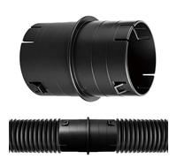4-Inch Universal Pipe Connector - Leak-Proof Heavy-Duty Replacement