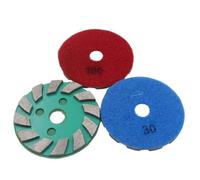4'' Inches Diamond Metal Bond Grinding Cutting Wheel Disc Pad 100mm C20-C35 Concrete Granite Polishing Flat Plate(30)