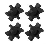 4 insertos de goma flexibles L110 para acoplamiento de mandíbula L compatibles con acopladores Lovejoy y TB Woods para transmisión de potencia