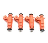 4 inyectores de combustible 0280156034 para Citroën C2 C3, Xsara, Berlingo, Peugeot 206, 307, 1007, Partner 1.6 16V (2000-2014)