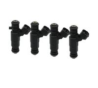 4 inyectores de combustible 0280156180 para Audi S4 B6 4.2 A8 para VW Quattro para Phaeton 4.2L V8 para Cabriolet 2004 0280156079 079133551B