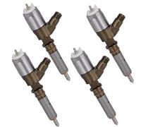 4 inyectores de Combustible 320-0680 3200680 compatibles con Motores de Excavadora Cat C4.4 C6.6 M313D M315D M318D M322D