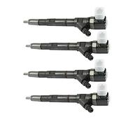 4 Inyectores De Combustible CRDI-Diesel Para Hyundai H1 (2002-2006) Para Kia Para Sorento (2002-2009) 2.5L 0445110279 33800-4A000 Inyector Combustible