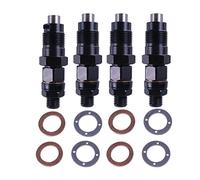 4 inyectores de combustible diésel compatibles con Mitsubishi Pajero Triton Delica 4D56 4D56T 2.5L, accesorios for coche.