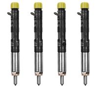 4 inyectores de combustible diésel nuevos EJBR01801A/EJBR01801Z, Compatible con Renault Clio, Kangoo, Megane, Scenic 1.5 DCI, reemplaza a Delphi.