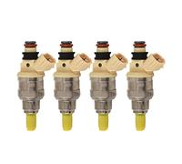 4 inyectores de Combustible mejorados para Suzuki, Sidekick X-90 y Chevrolet Tracker 1.6L INP-470 15710-58B00.