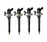 4 inyectores diésel Common Rail nuevos, compatibles con piezas de motor de camión ZD30 Y61 0445110284 16600-MA70A