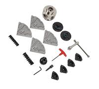 4 Jaw Lathe Chuck Oy Kit de de Madera de Acero con Mandíbulas para Inders y Ling Hines