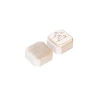 4 joyeros octogonales de terciopelo de 5 x 5 x 4,5 cm, caja de embalaje de regalo, 5x5x4.5cm, Madera de agar