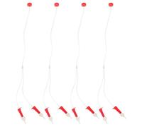 4 Juegos Conducto de Infusión Automático para Árboles, Plástico, Flujo | Largo Tubo Tapa para Botella y Diseño Colgante, Uso en Huerto y Jardín, Pack