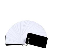4 juegos de blocs notas en blanco, tarjetas memoria, fichas, papelería, pequeños cuadernos repaso for estudio y oficina para Oficina y Hogar
