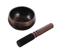 4 juegos de cuencos con sonido de Buda, mini tambor de mano artesanal, cuencos hechos a mano para cantar, cuencos de meditación y varillas, cuencos para chakras, instrumento de curación de sonido,