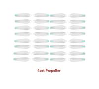 (4 juegos de hélices 44027) Batería para dron RC S98 de 3,7 V y 1800 mAh / Hélices / USB S98 con detección