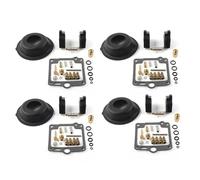 4 Juegos De Kit De Reparación Carburador De Motocicleta Diafragma Flotante Carburador Para Yamaha FJ1200 FJ 1200 1988 1989 1990 1991 1992