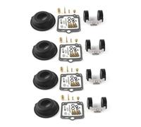 4 Juegos De Kit De Reparación De Carburador Motocicleta Diafragma Flotante Carburador Para Y&amaha FJ1200 FJ 1200 1988 1989 1990 1991 1992