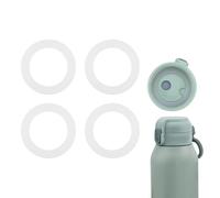 4 juntas de repuesto para calentador de biberones Momcozy de silicona transparente, anillo de sellado portátil compatible con calentador de biberones Momcozy de 17 onzas