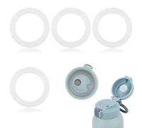 4 juntas de repuesto para calentador de leche portátil Momcozy de 17 onzas, anillo de junta de sellado de silicona a prueba de fugas compatible con Momcozy botella calentador tapa piezas de repuesto