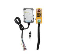 4-Key Industrial Polipasto Control remoto DC24V AC220V Anti-Interferencia | Soporte DC24V/AC220V, señal estable de 800MHz, tecnología antiinterferencia, construcción de plástico metálico
