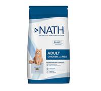 4 kg Nath Adult Pollo y Arroz pienso para gatos