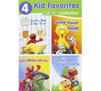 4 Kid Favorites: Sesame Street [USA] [DVD]