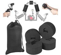 4 kits de flotación de flotabilidad para cámara subacuática, flotabilidad proporcionada 175 g x 4, diámetro de 3.15 pulgadas, grosor de 1.5 pulgadas, kit de flotador de brazo acuático para