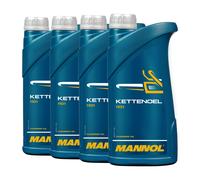 4 L 4x 1 Litro Mannol Aceite De Cadena Universal Mineral Aceite De Motosierra