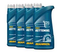 4 L 4x 1 Litro Mannol Aceite De Cadena Universal Mineral Aceite De Motosierra