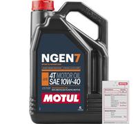4 L MOTUL Aceite Motor NGEN 7 10W-40 4T API SP MA2