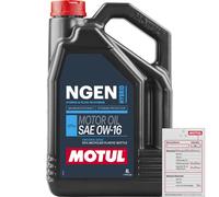 4 L MOTUL Aceite Motor NGEN HYBRID 0W-16 API SP/RC ILSAC GF-6B