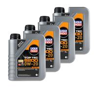 4/L Original LIQUI MOLY Top Tec 6200 0W-20 aceite motor VW 508 00/509 00