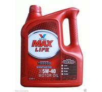 Aceite Motor Maxlife 5W-40 4L Lubricante Coche Sintético de Alta Qualità.