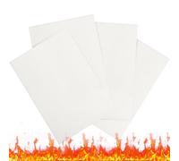 4 láminas aislantes de fibra cerámica for estufas de leña, estufas de pellets, calderas, hornos y forjas.(7inx10inx1/8in)