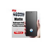 4 láminas de hidrogel mate compatibles con Samsung Galaxy S24, S23, S22, S21, Note20 Ultra, S20 FE, S10 Plus, A13 4G, A33, A73, A53 5G.