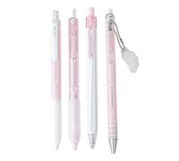 4 lápices de color crema brillante con tóner brillante, plan ergonómico, ejemplar para diario nocturno, herramienta de escritura nocturna con luz