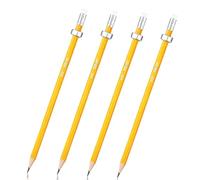 4 lápices de madera con rosca para TDAH, con tuerca de descompresión, para niños, adultos, estudiantes, escuela y trabajo, alivian la ansiedad, son silenciosos y calmantes(Dinero)