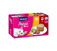 4 latas x 85 g Vitakraft Poésie Mousse Pollo y Ternera lata para gatos