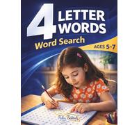 4-Letter Words Word Search: Large Print Word Search Puzzle Book to Build Spelling, Vocabulary, and Word Recognition Skills - 85 Puzzles With Solutions ... Readers (Early Reading Word Search Series)