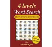 4 Levels Word Search Pocket Size - To Go: Mini Travel-Size Word Search for Adults | Hardcover Edition