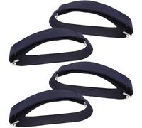 4 ligas antideslizantes para camisas portátiles, cómodas, poliéster, rendimiento fiable, diseño ergonómico, aplicación versátil, para hombres y mujeres, uso diario, viajes de negocios