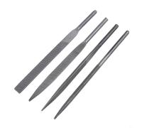 4 limas neumáticas de 5 x 125 mm para herramienta de archivo de aire AF-5, pequeñas limas de acero para vidrio, cerámica, metal, tallado de madera y moldeo de joyas