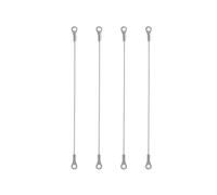 4 limitadores de bisagra de puerta de armario de acero inoxidable con revestimiento protector de longitud ajustable, herramienta de sujeción de puerta, cuerda de alambre, tope de ventana, cuerda de
