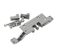 4 Link Rod Axle Mount Set para 1/10 RC Crawler Compatible con Model 90047(Titanium Front)